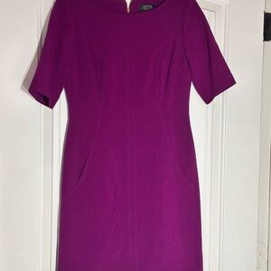 Elegant Magenta Dress